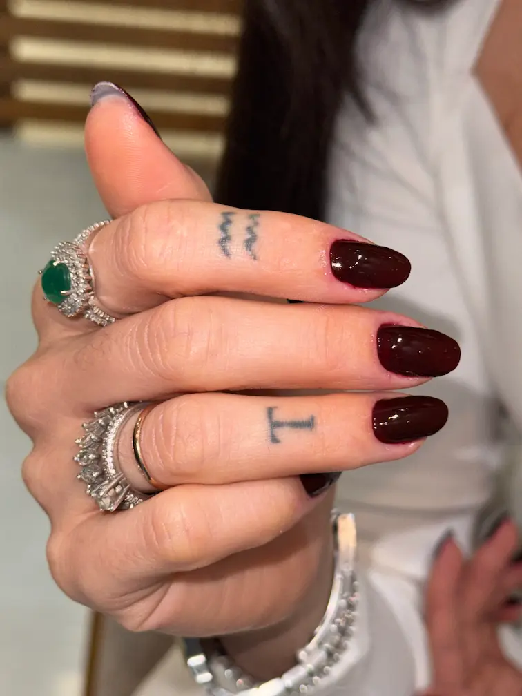 Pedicure com acabamento cuidadoso feita na SS.Concept